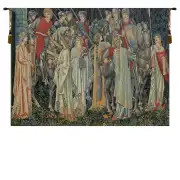 Holy Grail I Belgian Tapestry Wall Hanging - 56 in. x 40 in. Cotton/Viscose/Polyester by William Morris