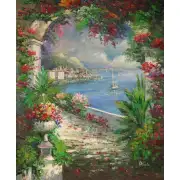 Garden Archway Canvas Oil Painting