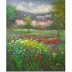 Wildflowers Canvas Oil Painting