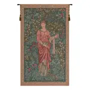 Pomona French Wall Tapestry - 19 in. x 32 in. Cotton/Viscose/Polyester by Edward Burne Jones