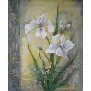 Bearded Irises Canvas Oil Painting
