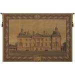 English Castle European Tapestry Wall Hanging
