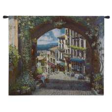 Arch de Cagnes Tapestry Wall Hanging