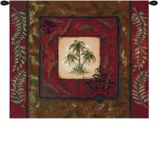 Palm Breeze Tapestry of Fine Art