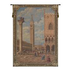Venice - Piazza San Marco European Tapestry Wall Hanging