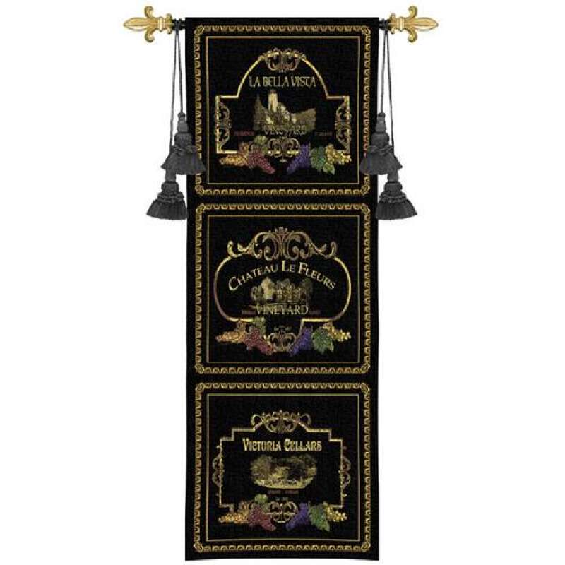 Vineyard Signs Tapestry Wall Hanging