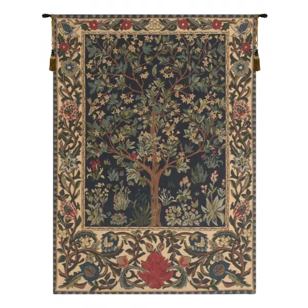 Tree of Life I Belgian Tapestry Wall Hanging