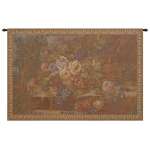 Bouquet with Grapes Red Italian Wall Hanging Tapestry
