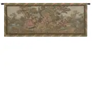 Scenes Galantes Italian Tapestry - 56 in. x 23 in. Cotton/Viscose/Polyester by Francois Boucher