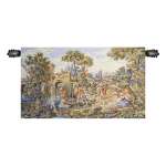 Traghetto Ferry Crossing Italian Wall Hanging Tapestry