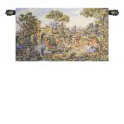 Traghetto Ferry Crossing Italian Tapestry - 33 in. x 19 in. Cotton/Viscose/Polyester by Francois Boucher