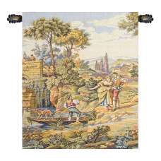 Barcaiolo Italian Tapestry Wall Hanging