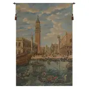 Venezia II Italian Tapestry - 26 in. x 38 in. Cotton/Viscose/Polyester by Canaletto