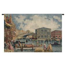 Ponte Di Rialto II Italian Tapestry