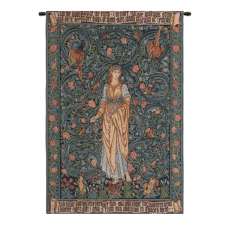 Flora I European Tapestry Wall Hanging