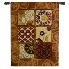 Suzani Spice Tapestry Wall Hanging