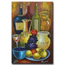 Mediterranean Still Life Canvas Art