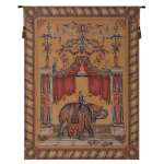 Grotesque Elephant European Tapestry Wall hanging