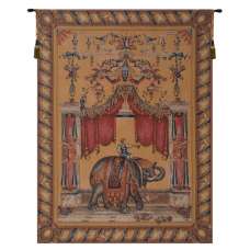Grotesque Elephant French Tapestry
