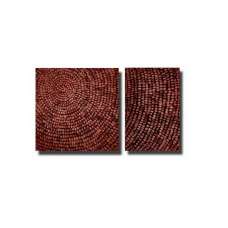 Basket Weave Canvas Art