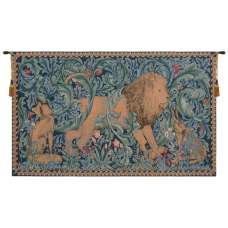 Lion I French Tapestry Wall Hanging