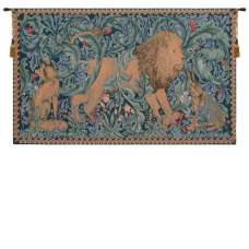 Lion I French Tapestry Wall Hanging