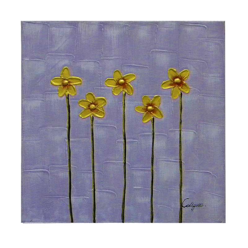 Five Stems Canvas Art
