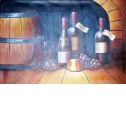 Wine Cellar II Canvas Art
