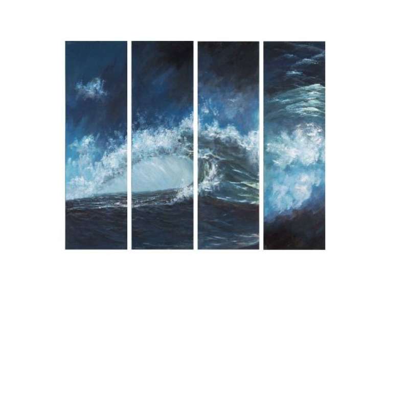 Crashing Swell Canvas Art