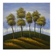 Cresting Trees Canvas Art