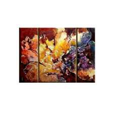Coral Bouquet Canvas Art