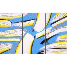 Splintered Shards Canvas Art