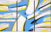 Splintered Shards Canvas Art