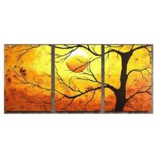 Tree Silhouette Canvas Art