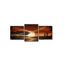 Full Moon on the Rise Canvas Art
