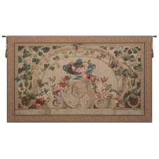 Beauvais Green Leaves European Tapestry Wall hanging
