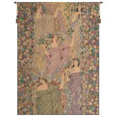 Primavera Vertical Italian Tapestry Wall Hanging