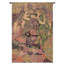 The Virgin Italian Tapestry Wall Hanging