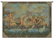Les Angelots French Wall Tapestry
