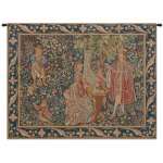 Dame A Lorgue European Tapestry Wall hanging