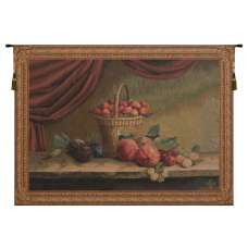 Basket of Strawberries  French Tapestry