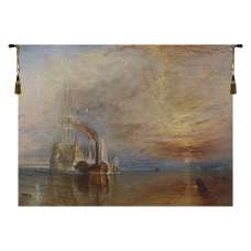 The Fighting Temeraire Belgian Tapestry Wall Hanging
