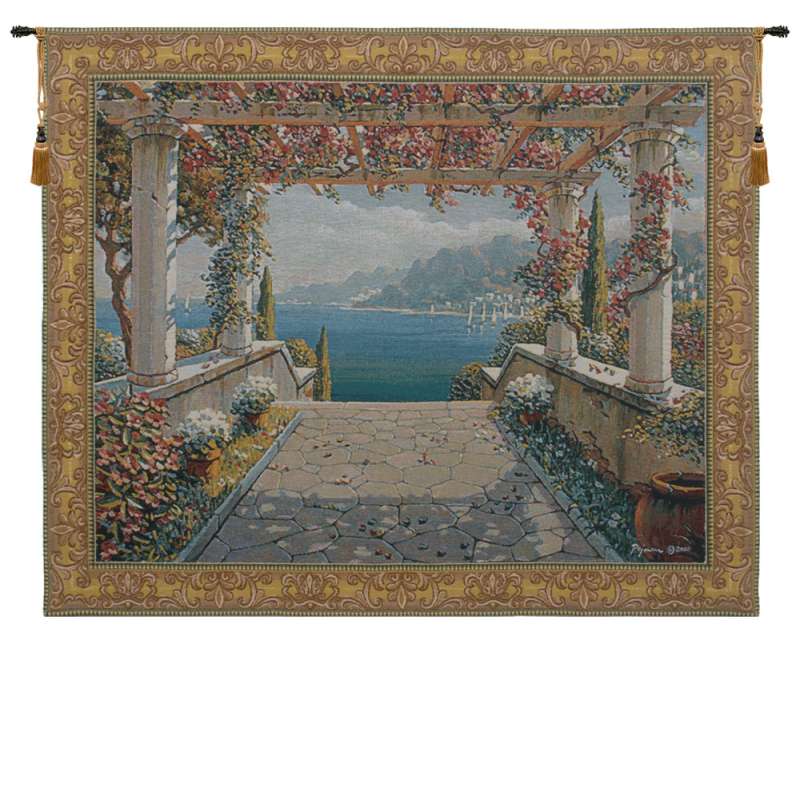 Amalfi Arbor Belgian Tapestry Wall Hanging