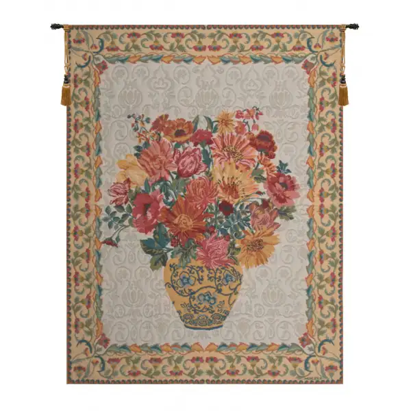 Chinoiseries I Belgian Tapestry Wall Hanging
