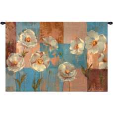 Whispering Flowers Fine Art Tapestry