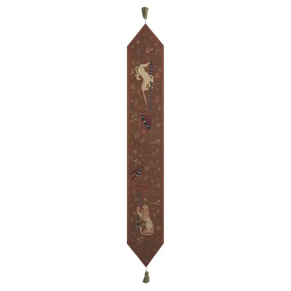 Lion and Unicorn Belgian Table Mat
