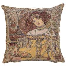 Mucha Autumn I European Cushion Cover