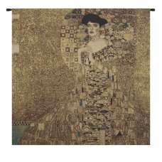 Portrait of Adele Bloch Bauer by Klimt European Tapestry Wall Hanging