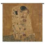 The Kiss by Klimt I Italian Wall Hanging Tapestry