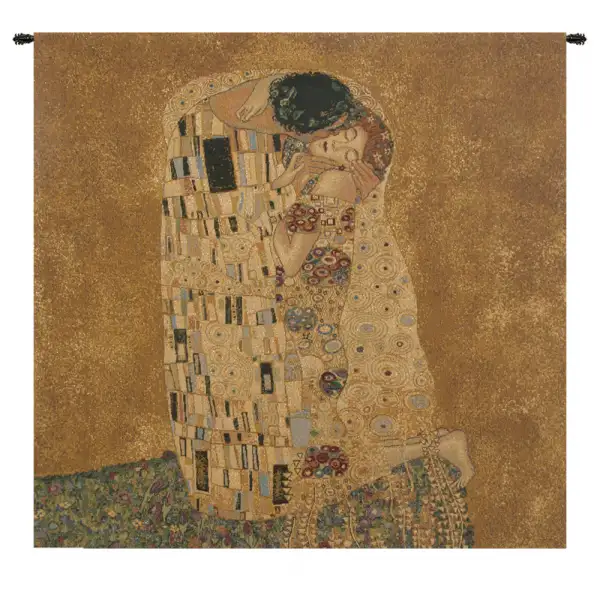 The Kiss by Klimt I Italian Wall Tapestry